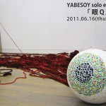 YABESOY solo exhibition「眼Q」の画像
