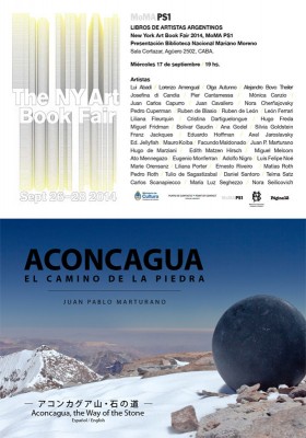 アコンカグア山・石の道」 ＆ MoMA PS1 The NY Art Book Fair
