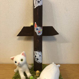 アザラシとネコの塔