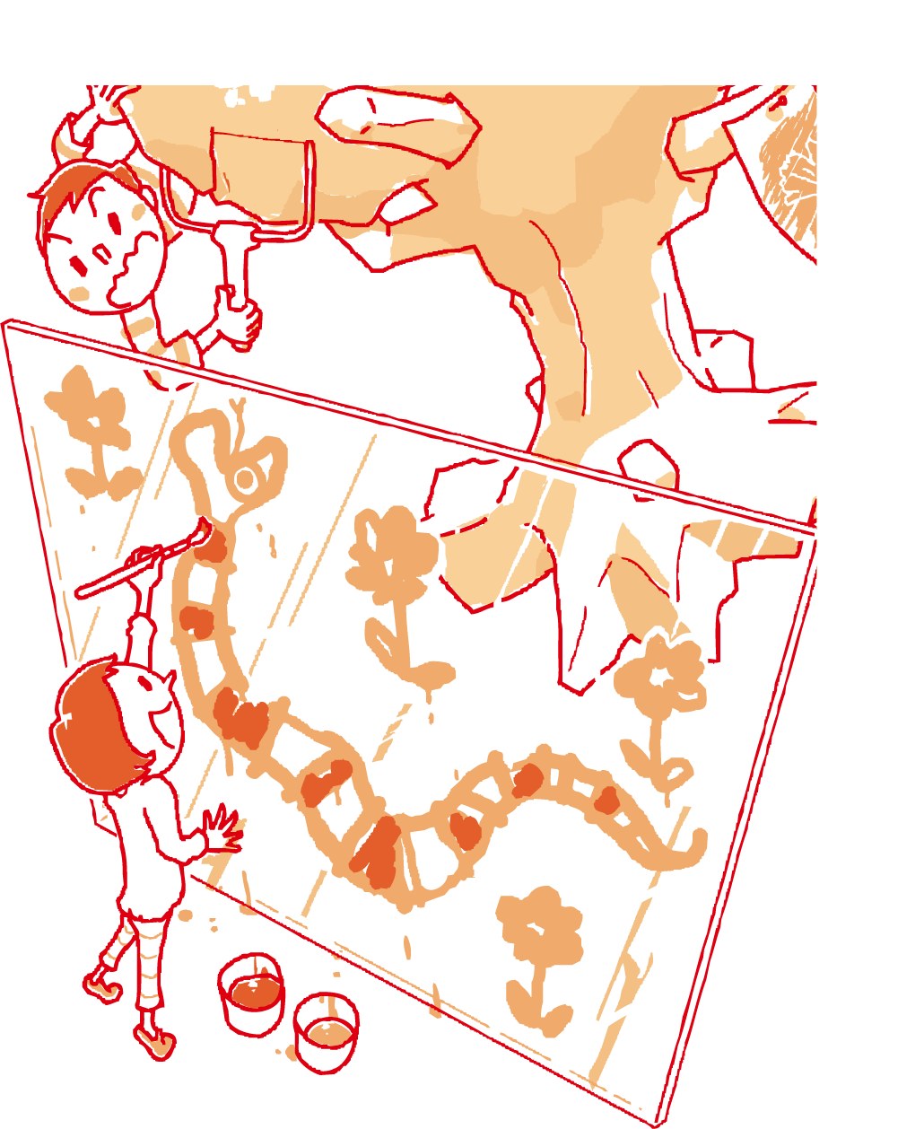 ガラス絵ってなあに？