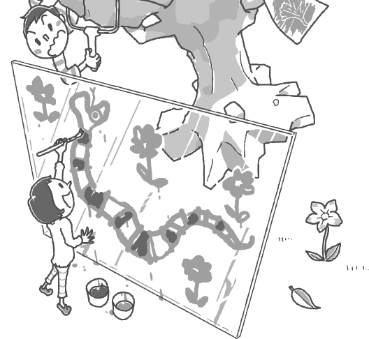 ガラス絵ってなあに？