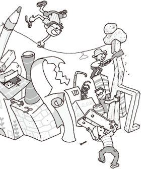 こどもオープンアトリエ 自分だけの美術の冒険旅行（ぼうけんりょこう）―考える、そして表現（ひょうげん）する3日間