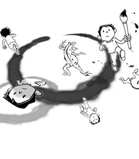 墨(すみ)のいろいろ考えて... 使ってみたら何できる?