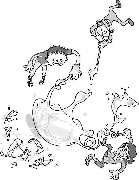 どんなかたちになるのかな  やわらかいガラスって