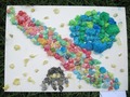 つぶつぶつくって、絵にしよう