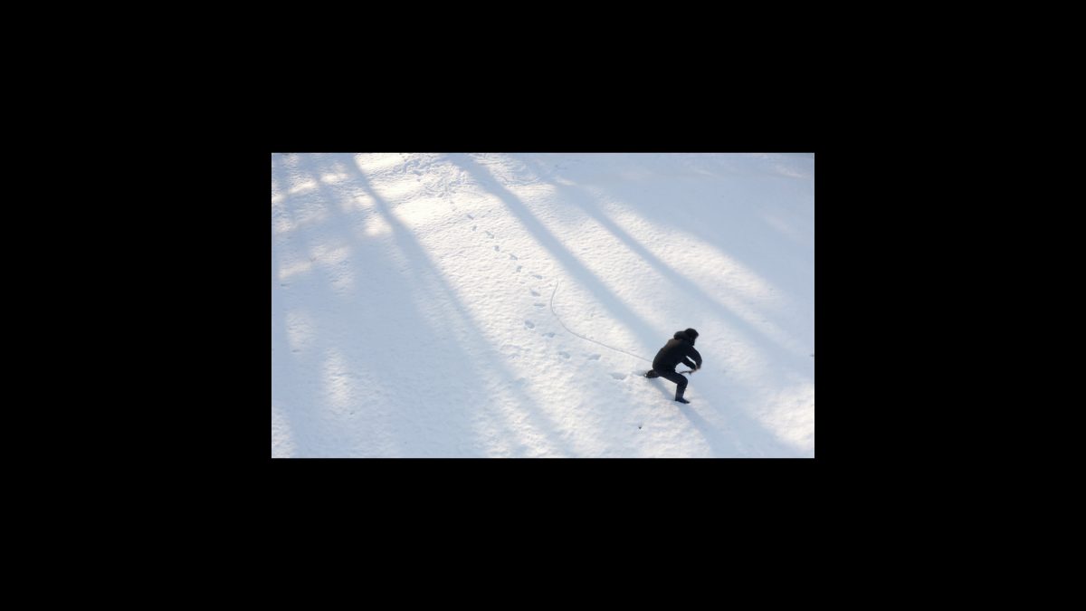 「雪上絵画」、HD Video、2019年