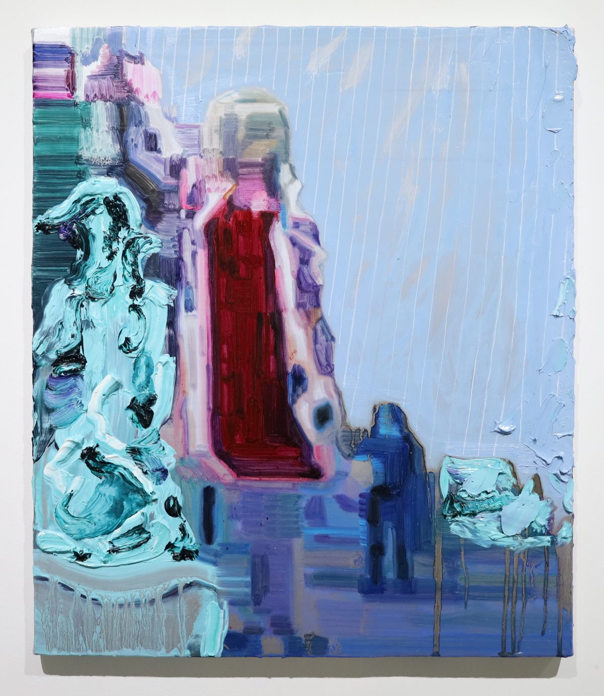 princess、　oil on canvas、 530×455、 2021